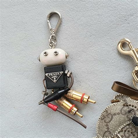 prada robot bag|Cedar/primrose Robot Bag Charm .